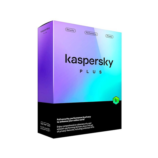 Antivirus Kaspersky Plus Total Security – 1 Año (Instalación Asistida)